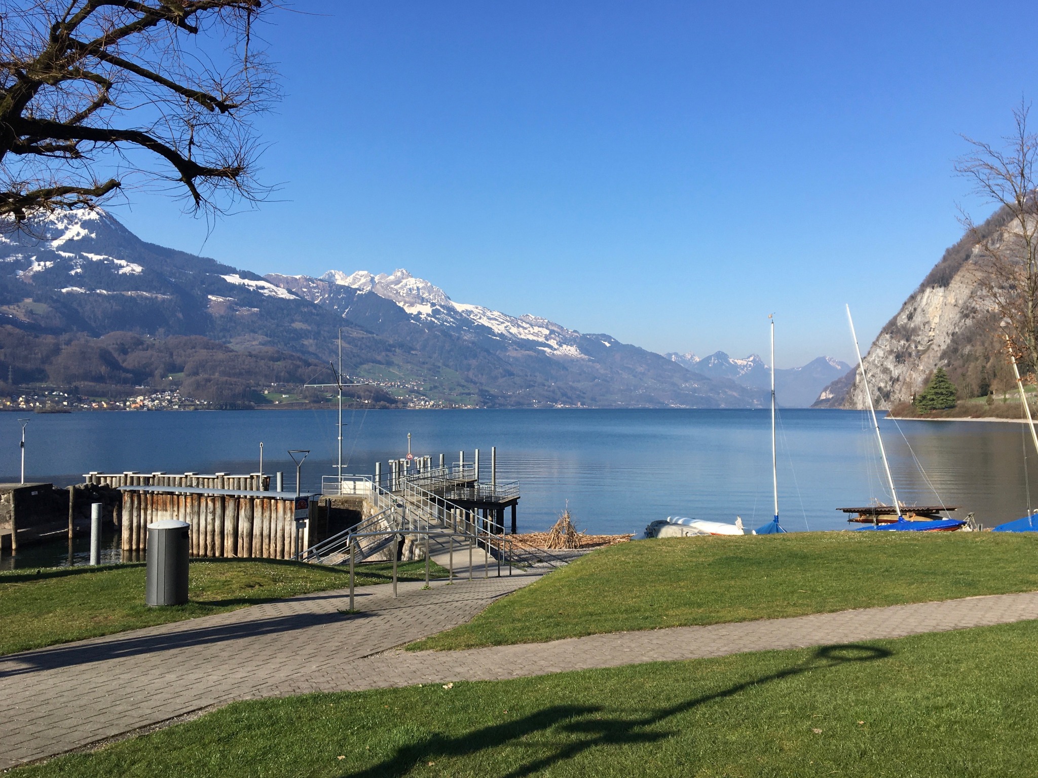 Hafen am Walensee